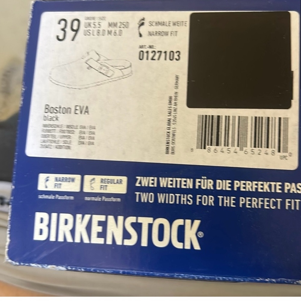 Birkenstock Boston EVA Clogs in Black - Picture 2 of 6